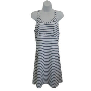 Striped Sportswear/Activewear/Swim Coverup  Dress S
